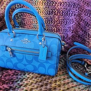 COPY - Brand New Coach Mini Rowan Blue